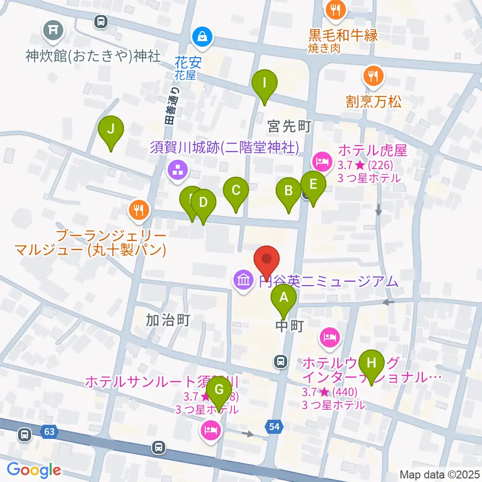 ウルトラFM周辺の駐車場・コインパーキング一覧地図