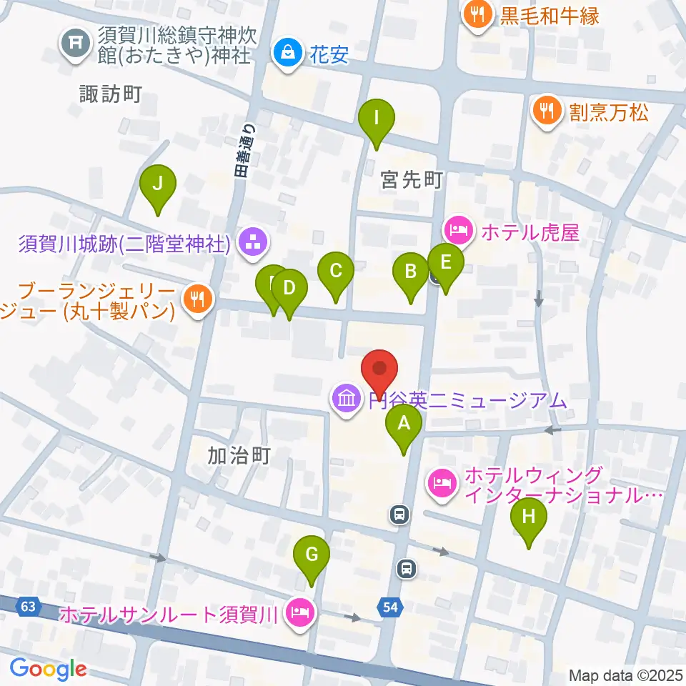 ウルトラFM周辺の駐車場・コインパーキング一覧地図