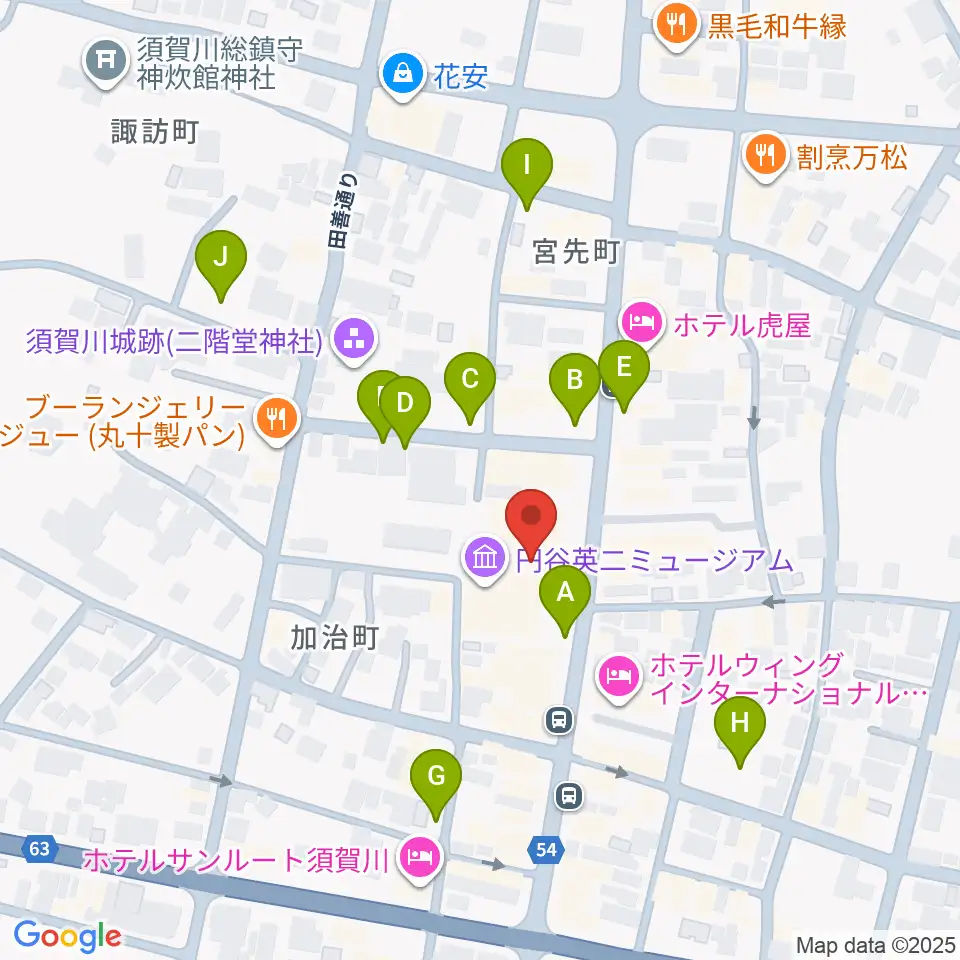 ウルトラFM周辺の駐車場・コインパーキング一覧地図