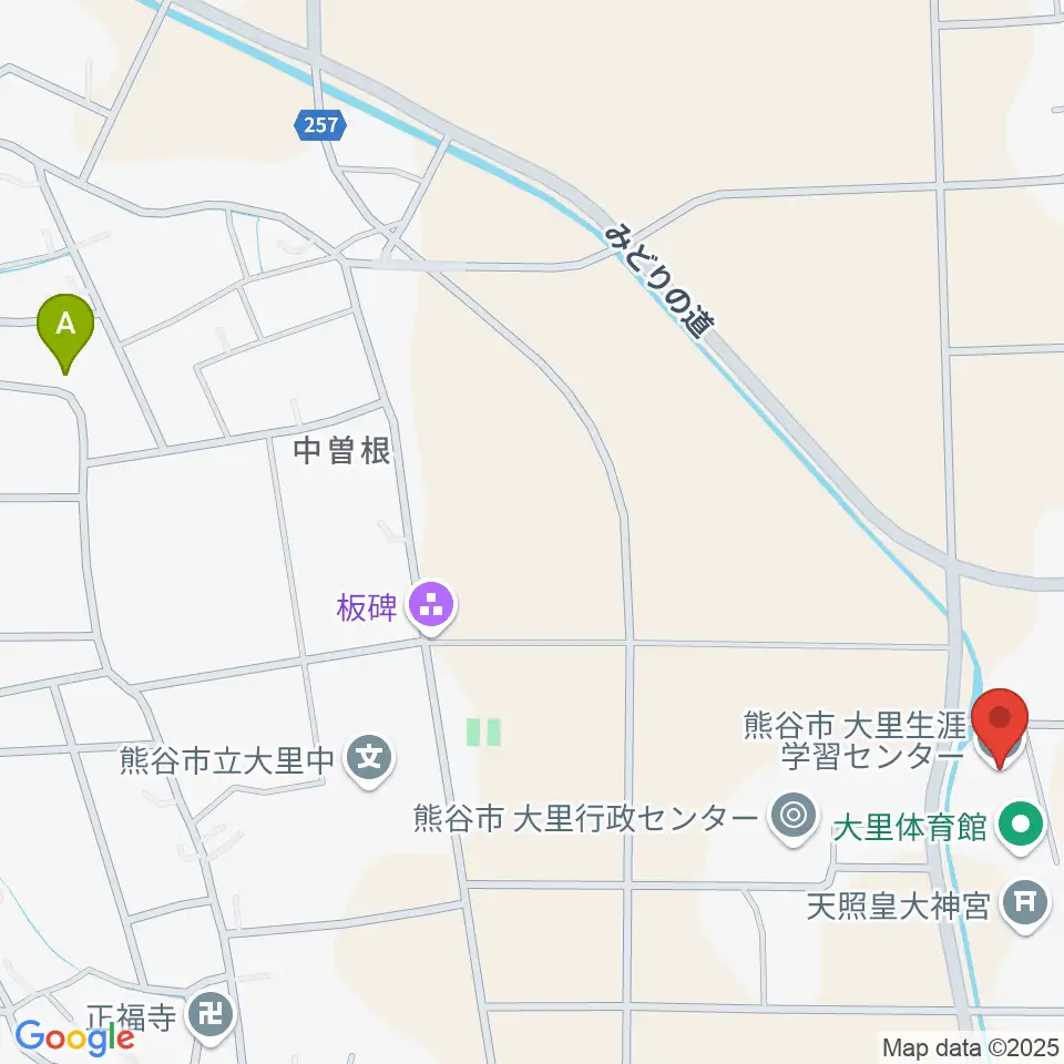 大里生涯学習センター「あすねっと」周辺の駐車場・コインパーキング一覧地図