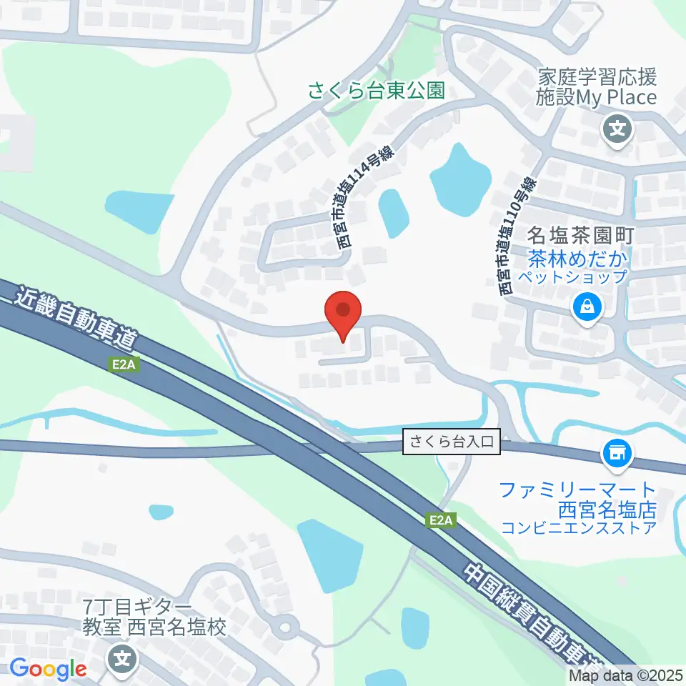 志間ギター・ウクレレ教室周辺の駐車場・コインパーキング一覧地図