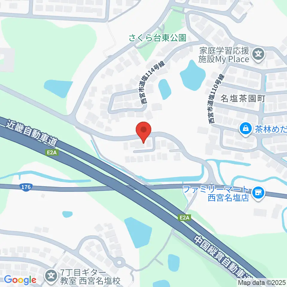 志間ギター・ウクレレ教室周辺の駐車場・コインパーキング一覧地図
