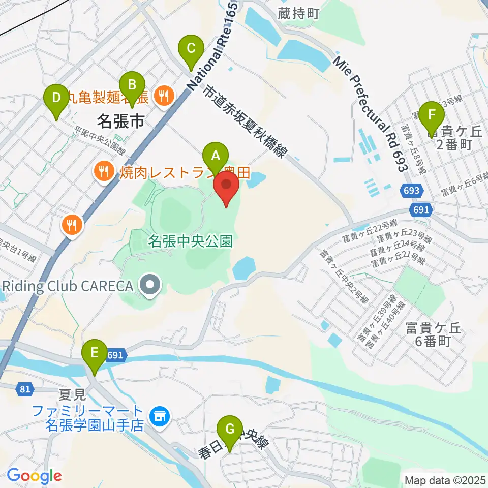 ベルウイングアリーナ周辺の駐車場・コインパーキング一覧地図