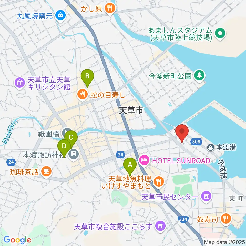 みつばちラジオ周辺の駐車場・コインパーキング一覧地図