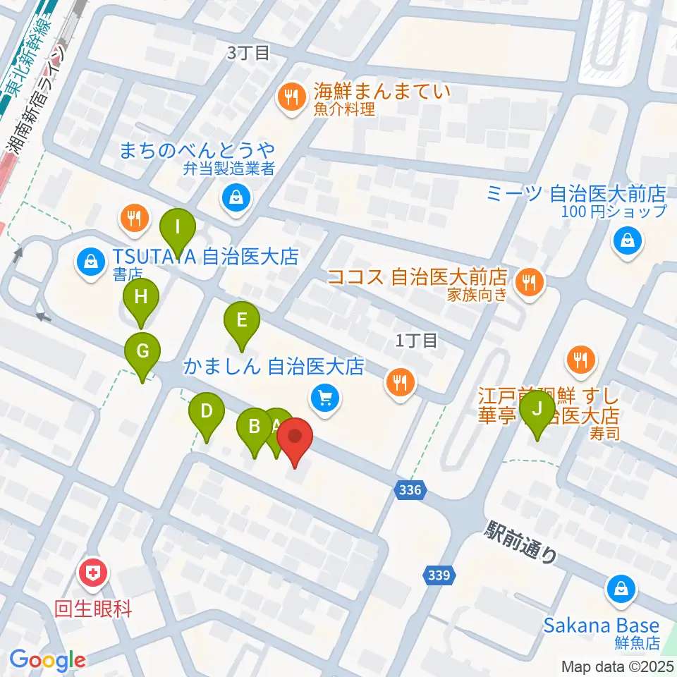 FMゆうがお周辺の駐車場・コインパーキング一覧地図