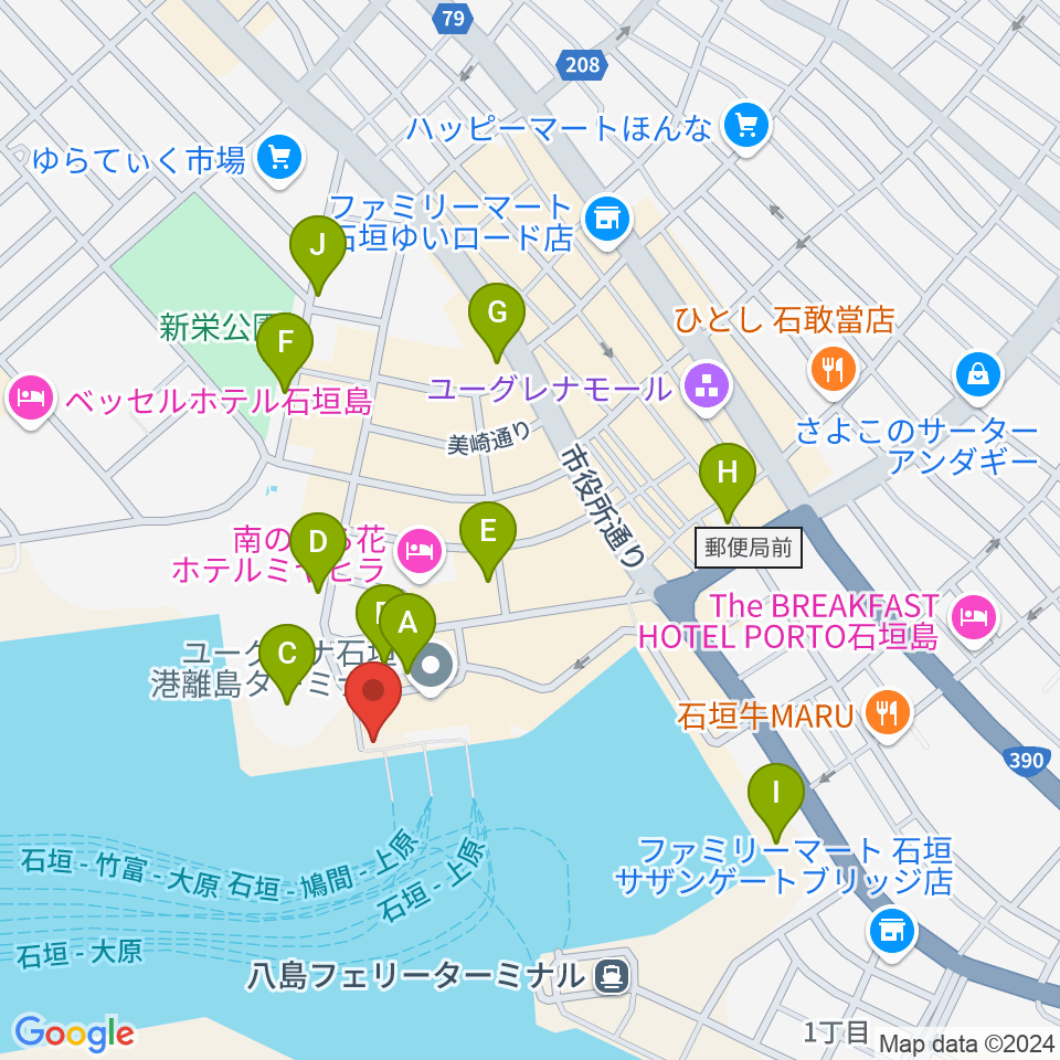 星ノ海プラネタリウム周辺の駐車場・コインパーキング一覧地図