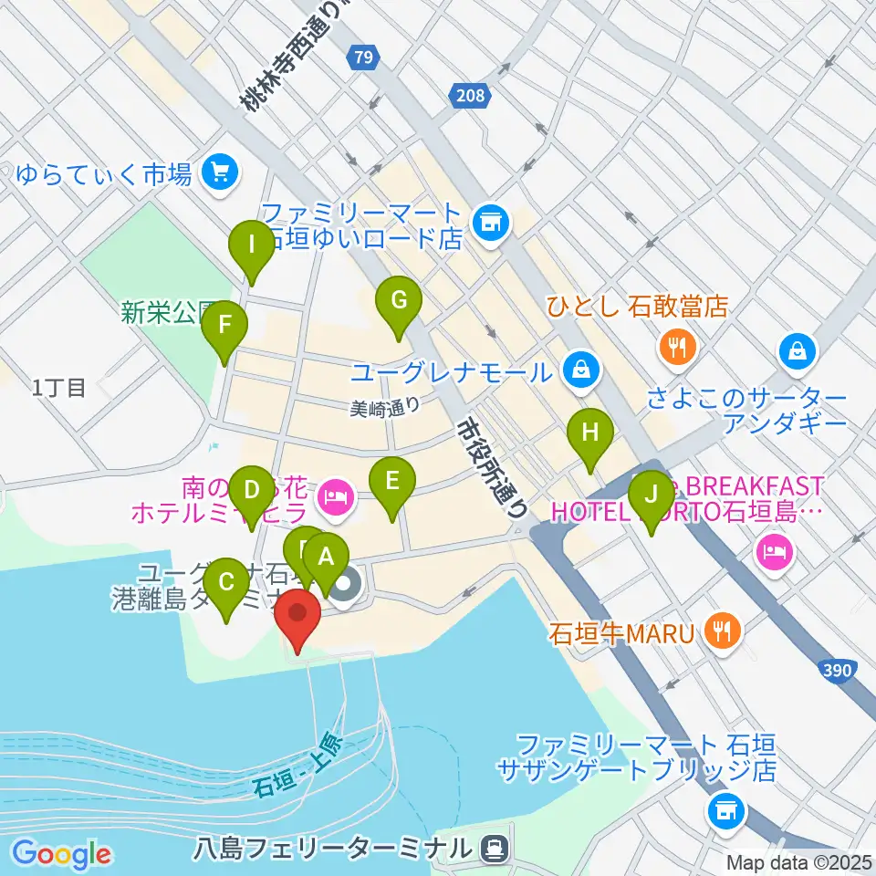 星ノ海プラネタリウム周辺の駐車場・コインパーキング一覧地図
