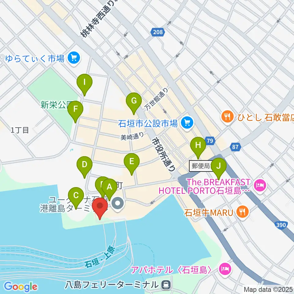 星ノ海プラネタリウム周辺の駐車場・コインパーキング一覧地図