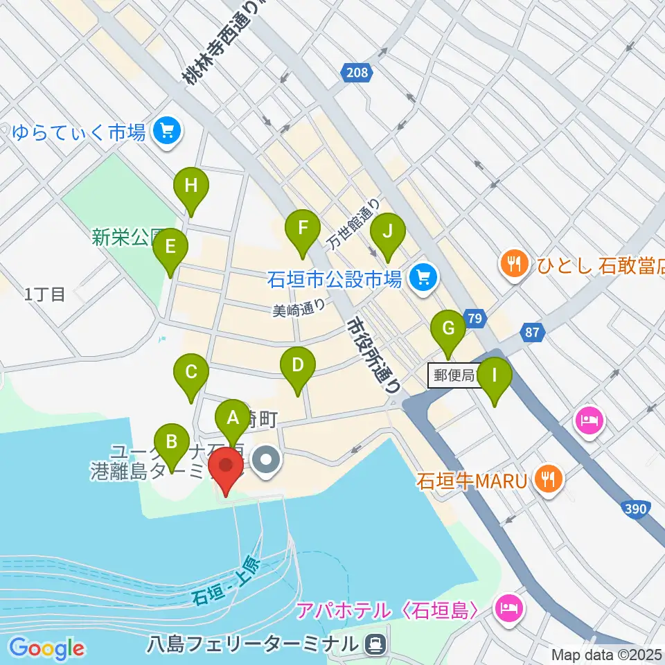 星ノ海プラネタリウム周辺の駐車場・コインパーキング一覧地図