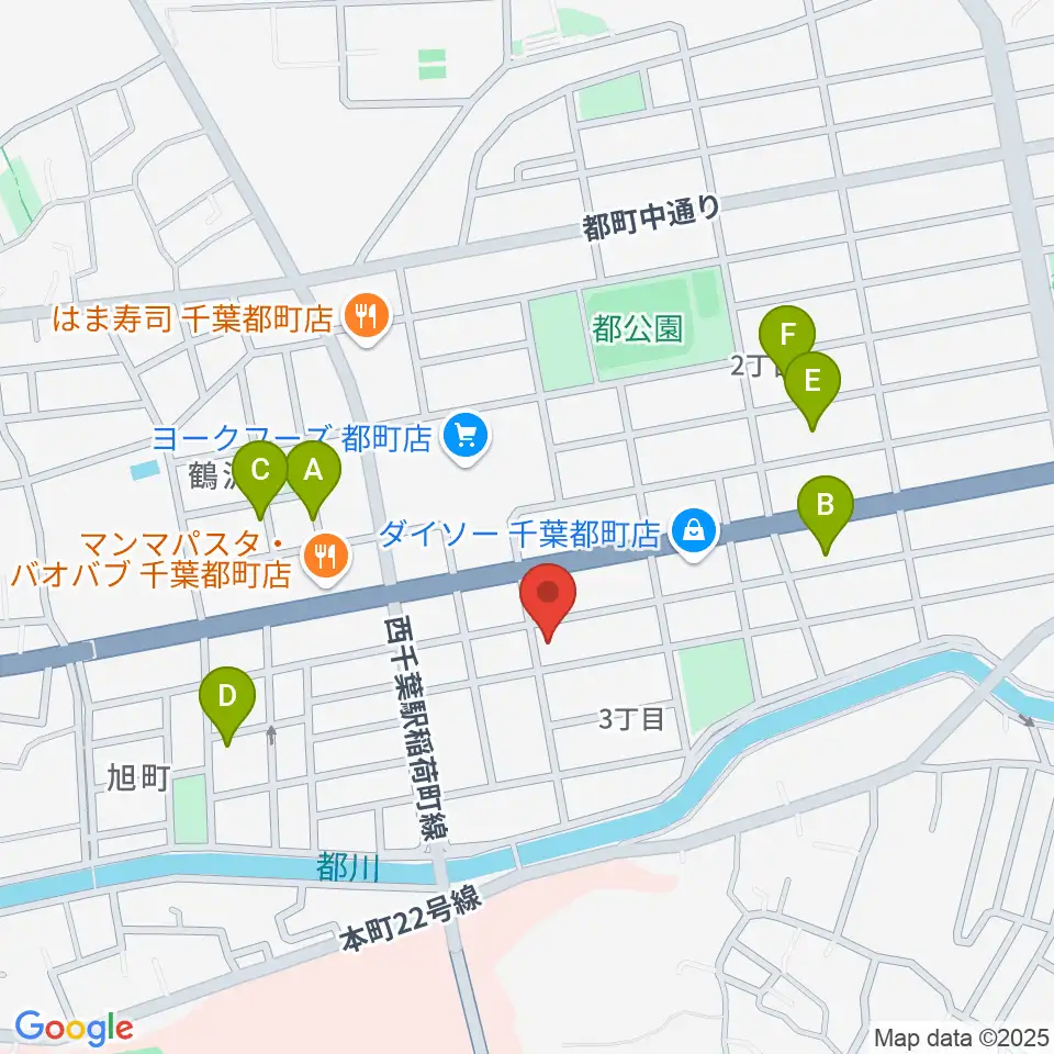 2AWスクエア周辺の駐車場・コインパーキング一覧地図