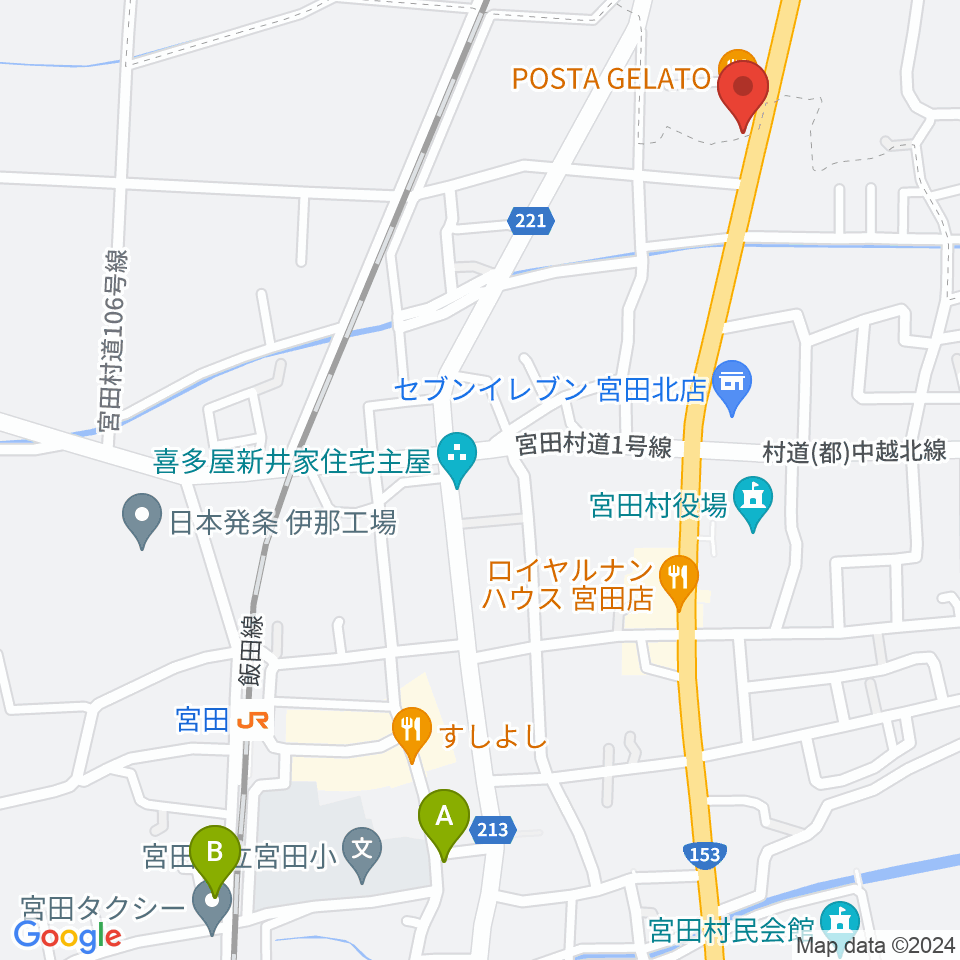 テガミスタジオ周辺の駐車場・コインパーキング一覧地図