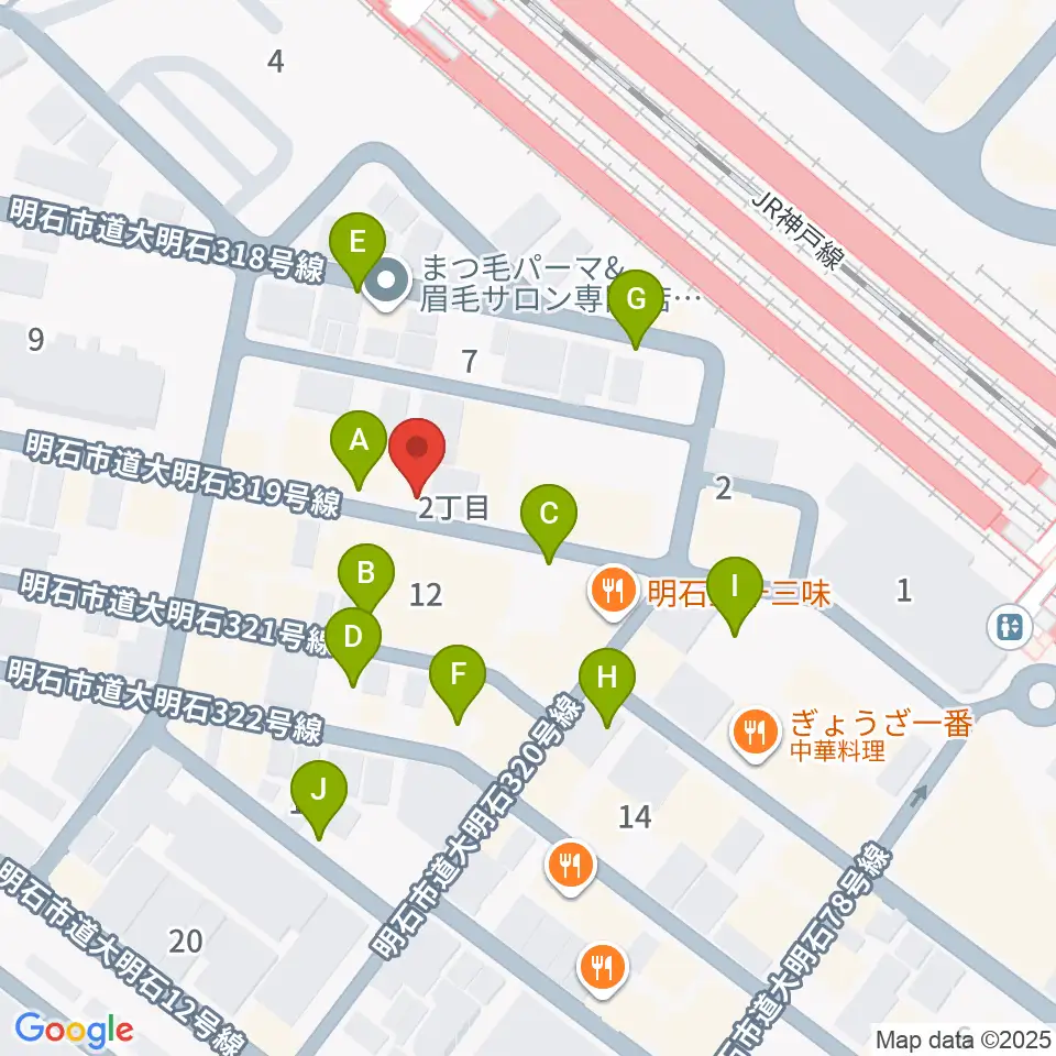 studio9th周辺の駐車場・コインパーキング一覧地図