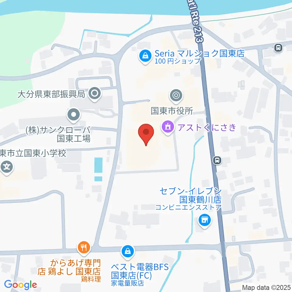 アストくにさき周辺の駐車場・コインパーキング一覧地図