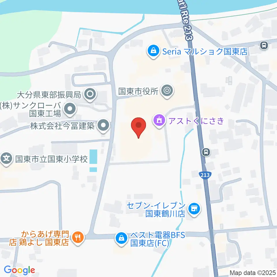 アストくにさき周辺の駐車場・コインパーキング一覧地図