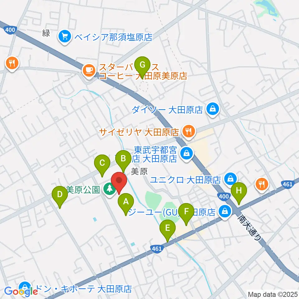 DI STADIUM周辺の駐車場・コインパーキング一覧地図