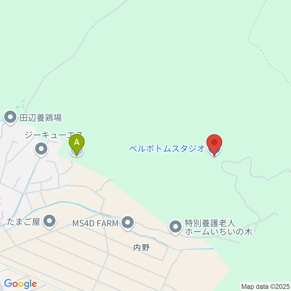 ベルボトムスタジオ周辺の駐車場・コインパーキング一覧地図