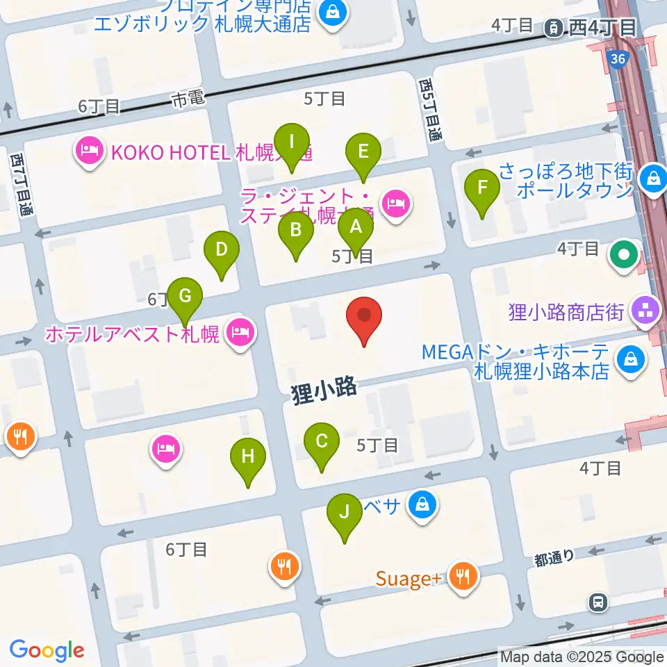 サツゲキ周辺の駐車場・コインパーキング一覧地図