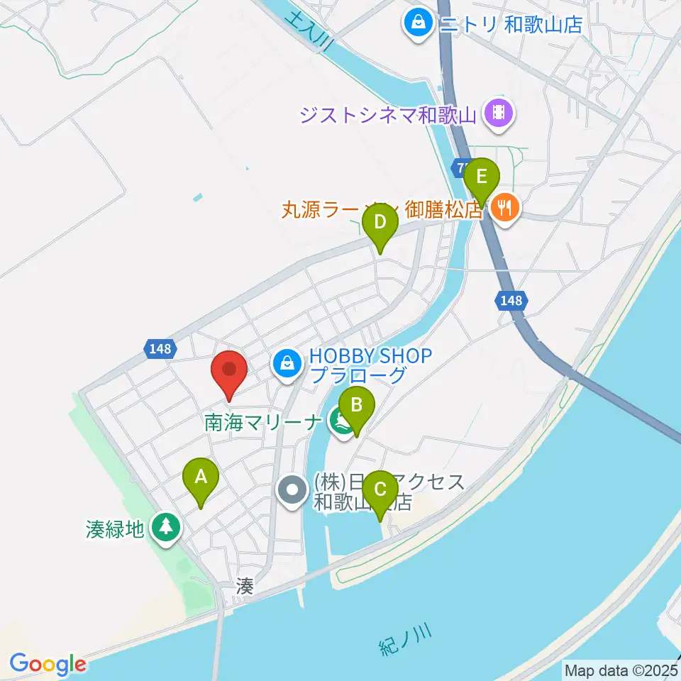 ピノテラス周辺の駐車場・コインパーキング一覧地図