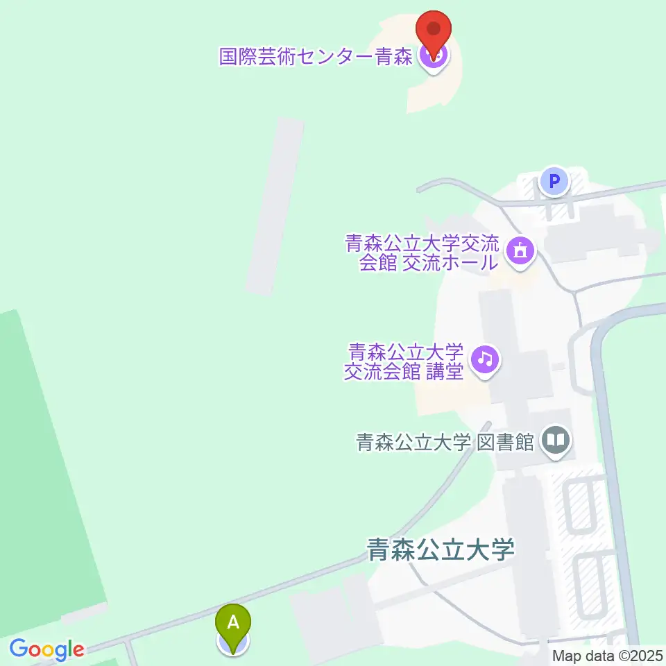 国際芸術センター青森（ACAC）周辺の駐車場・コインパーキング一覧地図