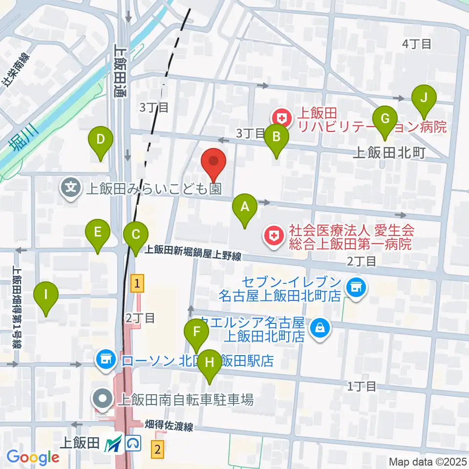 リアラウンズ周辺の駐車場・コインパーキング一覧地図