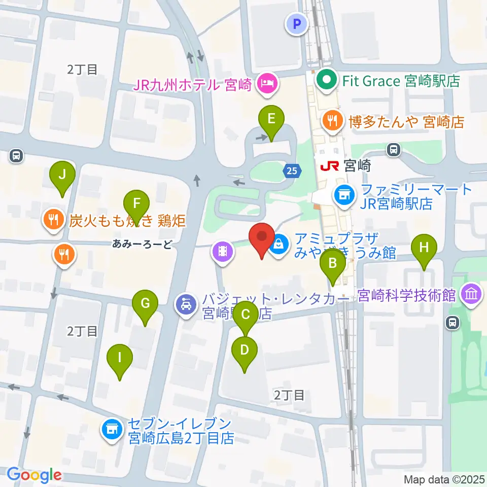 ワンダーアティックシネマ周辺の駐車場・コインパーキング一覧地図