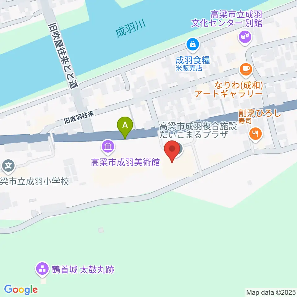 たいこまるプラザ 伊藤記念ホール周辺の駐車場・コインパーキング一覧地図