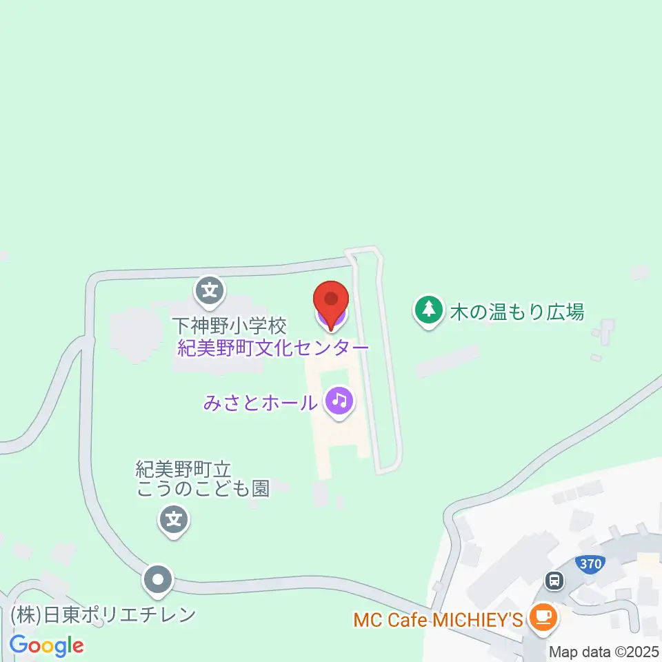 紀美野町文化センター周辺の駐車場・コインパーキング一覧地図