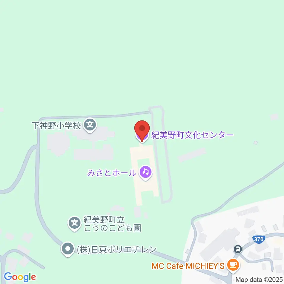 紀美野町文化センター周辺の駐車場・コインパーキング一覧地図