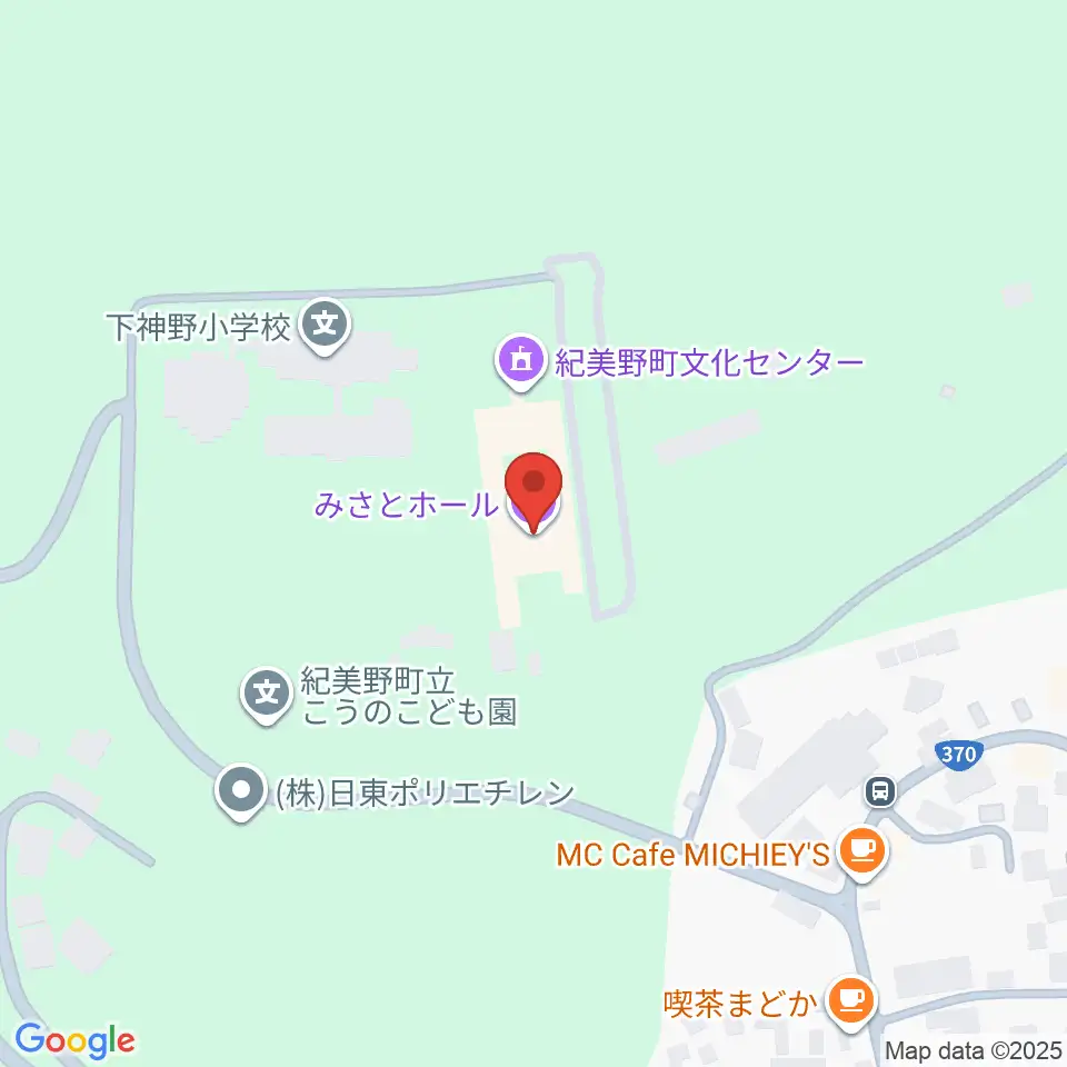 紀美野町文化センター周辺の駐車場・コインパーキング一覧地図