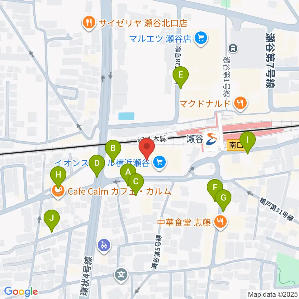 瀬谷区民文化センターあじさいプラザ周辺の駐車場・コインパーキング一覧地図