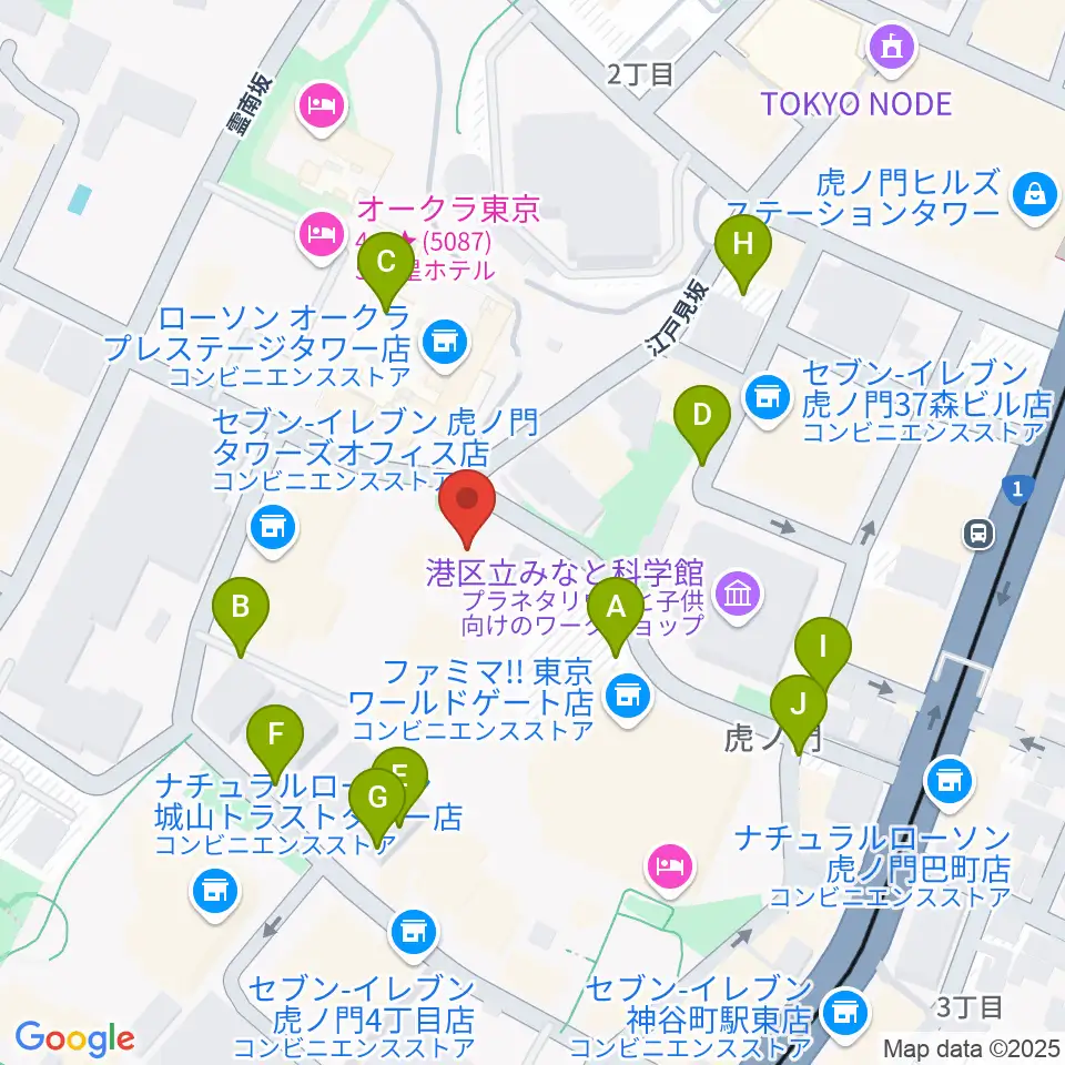 菊池寛実記念 智美術館周辺の駐車場・コインパーキング一覧地図