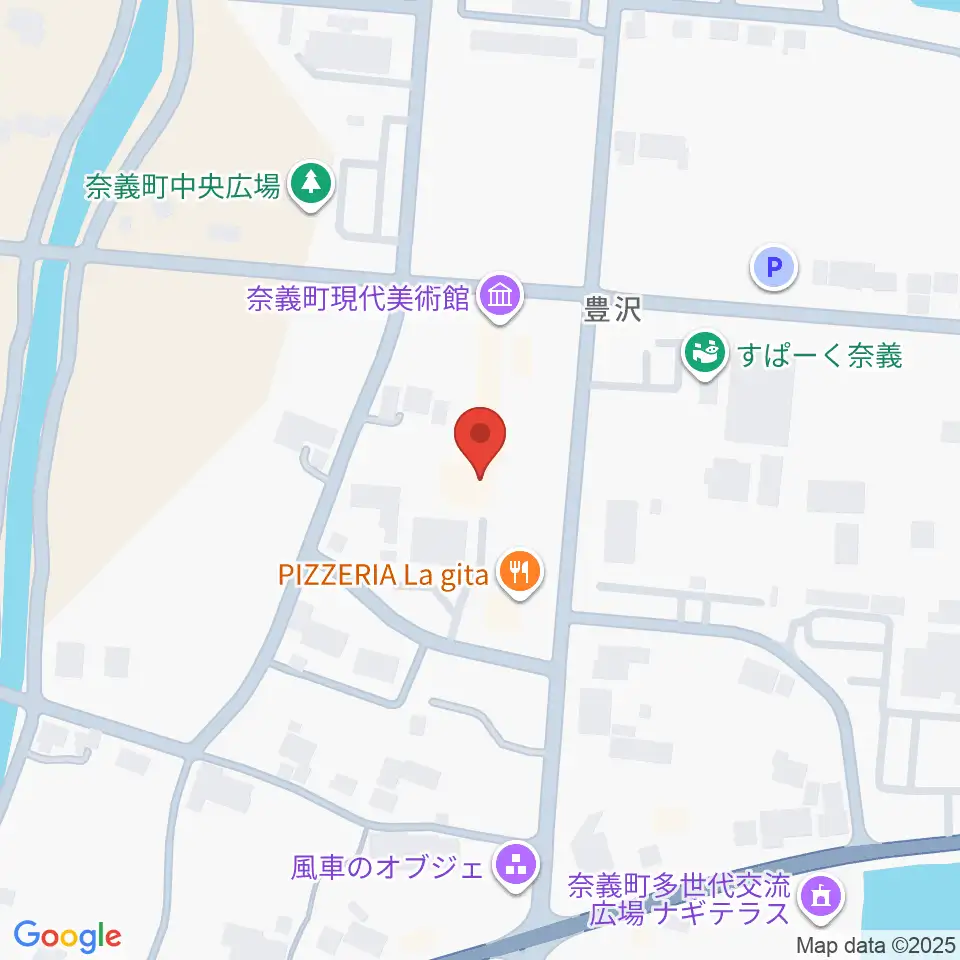 奈義町現代美術館（NagiMOCA）周辺の駐車場・コインパーキング一覧地図