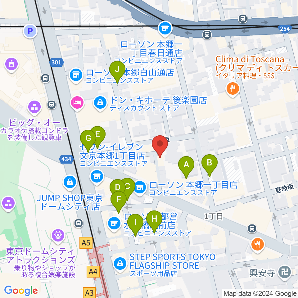 壱岐坂ボンクラージュ周辺の駐車場・コインパーキング一覧地図