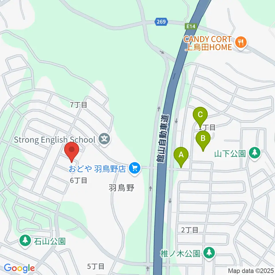 ミュージックサロン・ミルキィロック周辺の駐車場・コインパーキング一覧地図