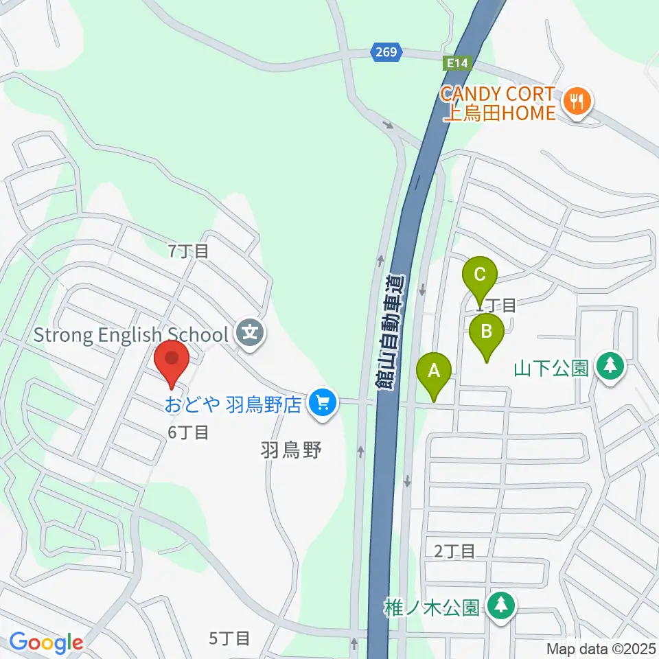 ミュージックサロン・ミルキィロック周辺の駐車場・コインパーキング一覧地図