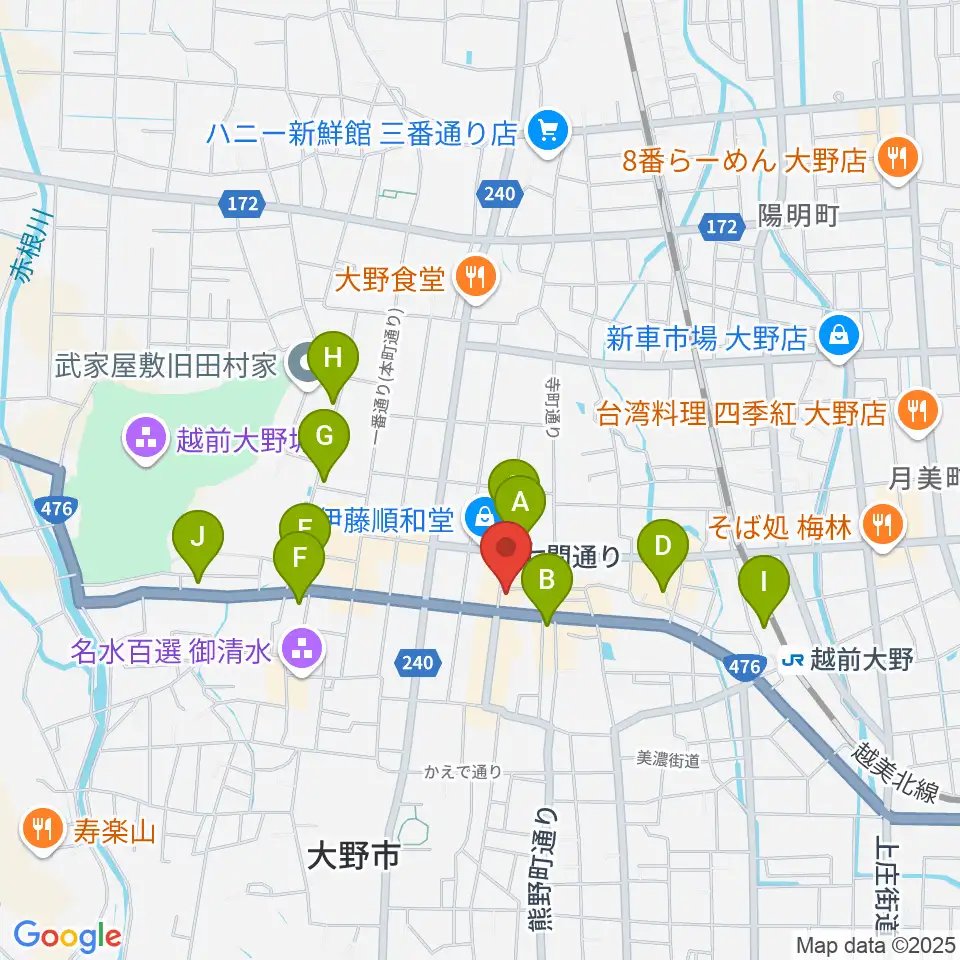 COCONO アートプレイス周辺の駐車場・コインパーキング一覧地図