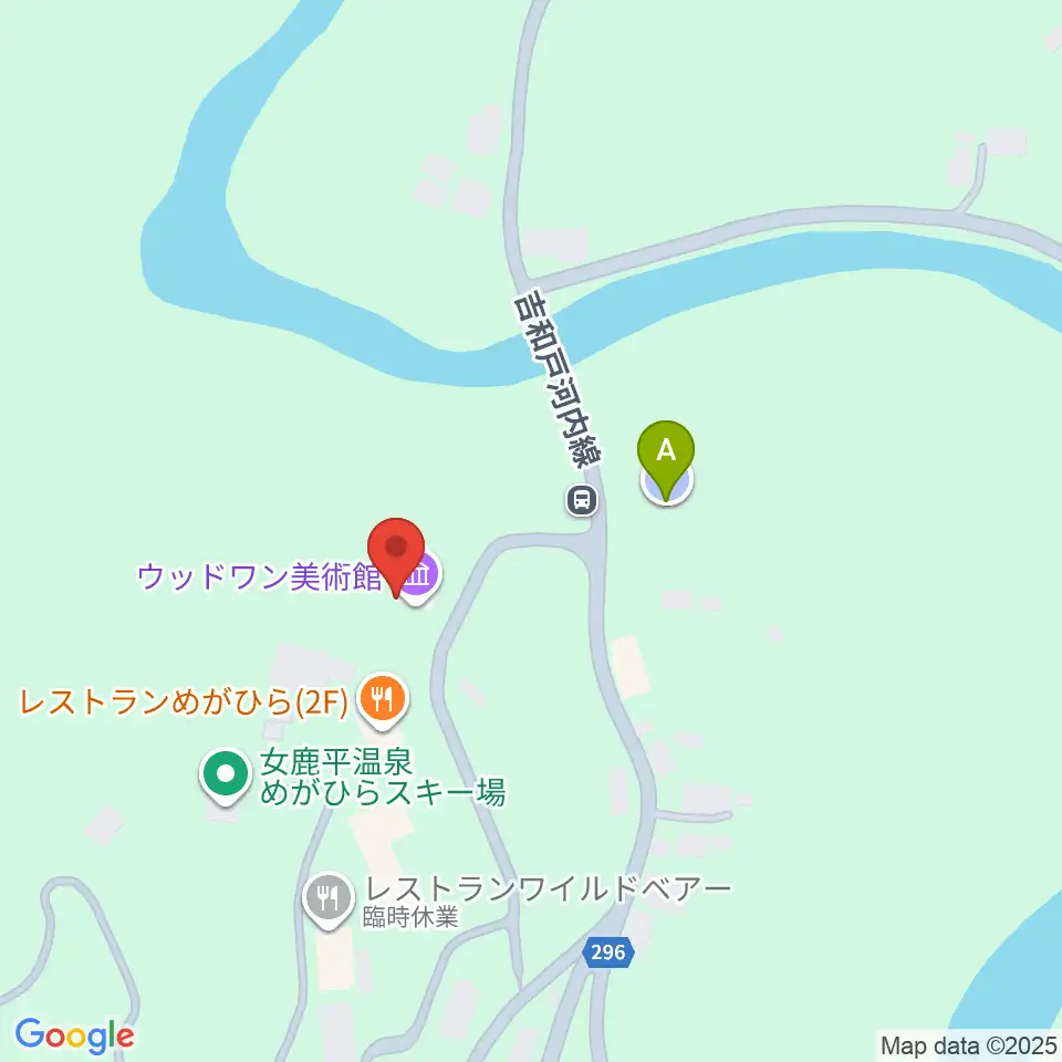 ウッドワン美術館周辺の駐車場・コインパーキング一覧地図