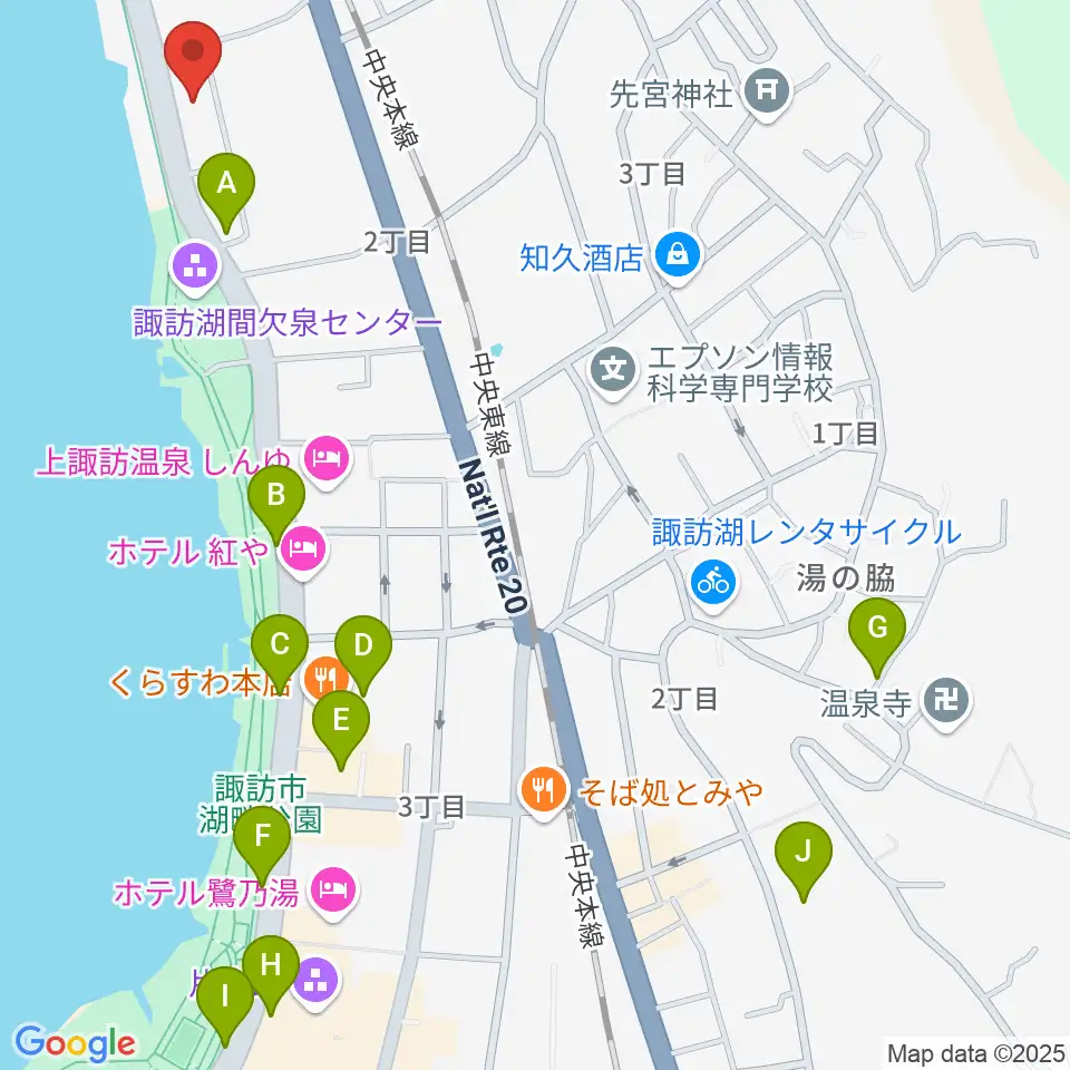 サンリツ服部美術館周辺の駐車場・コインパーキング一覧地図