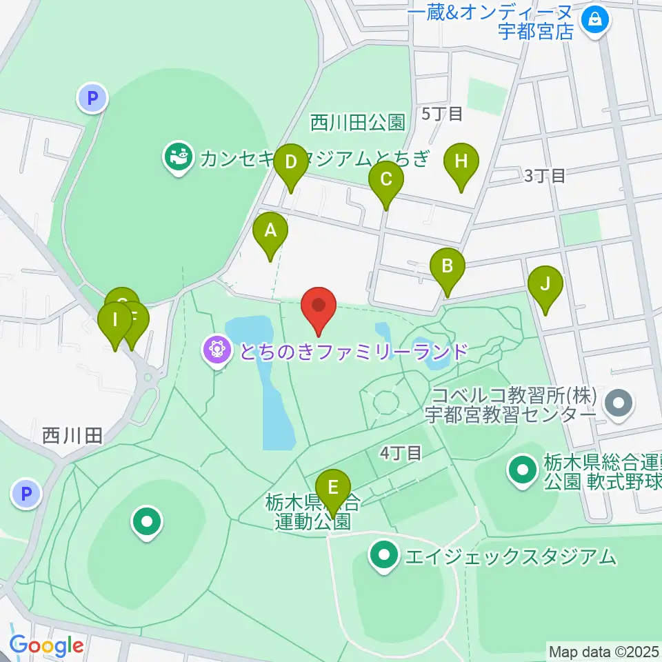 ユウケイ武道館周辺の駐車場・コインパーキング一覧地図