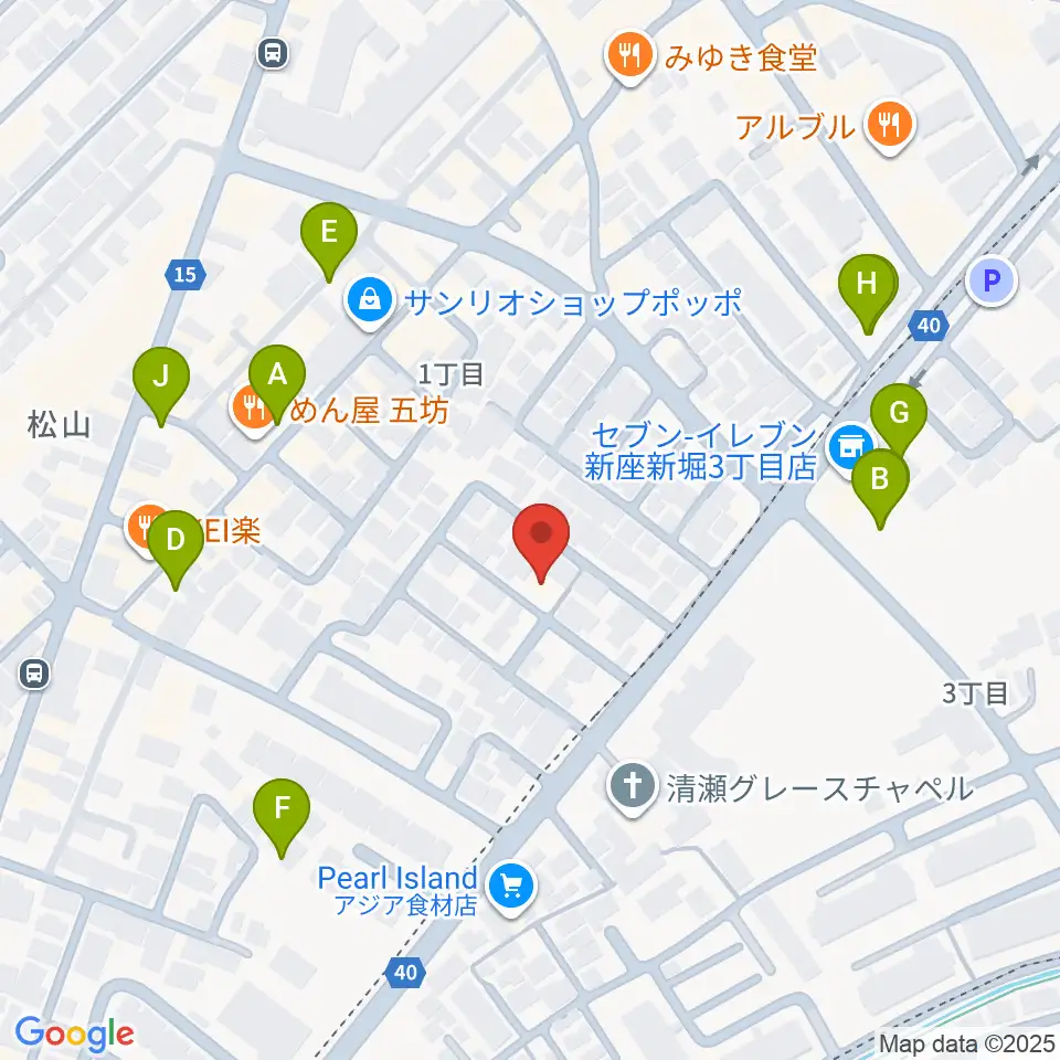 Studio Win周辺の駐車場・コインパーキング一覧地図