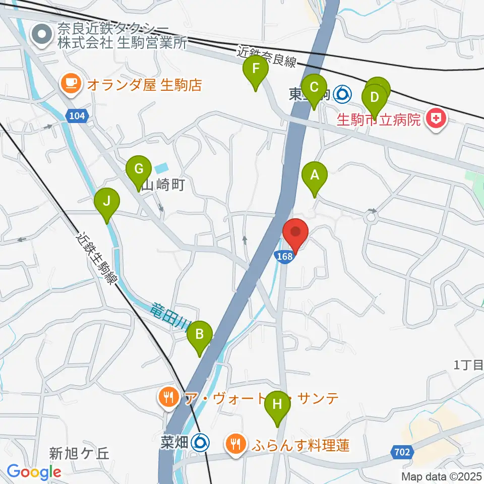 ZICO STUDIO周辺の駐車場・コインパーキング一覧地図