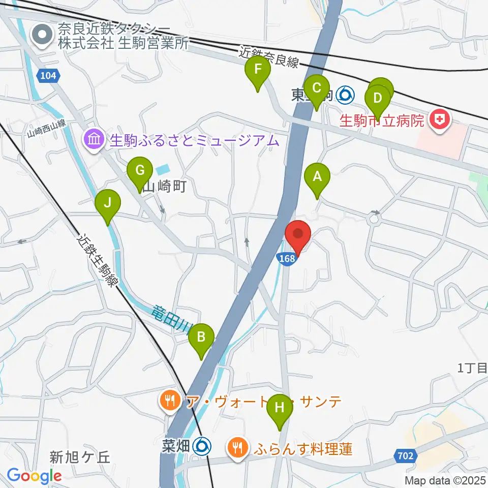 ZICO STUDIO周辺の駐車場・コインパーキング一覧地図