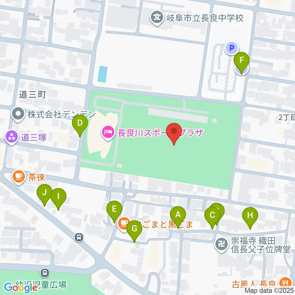 新日本ガス球技メドウ周辺の駐車場・コインパーキング一覧地図