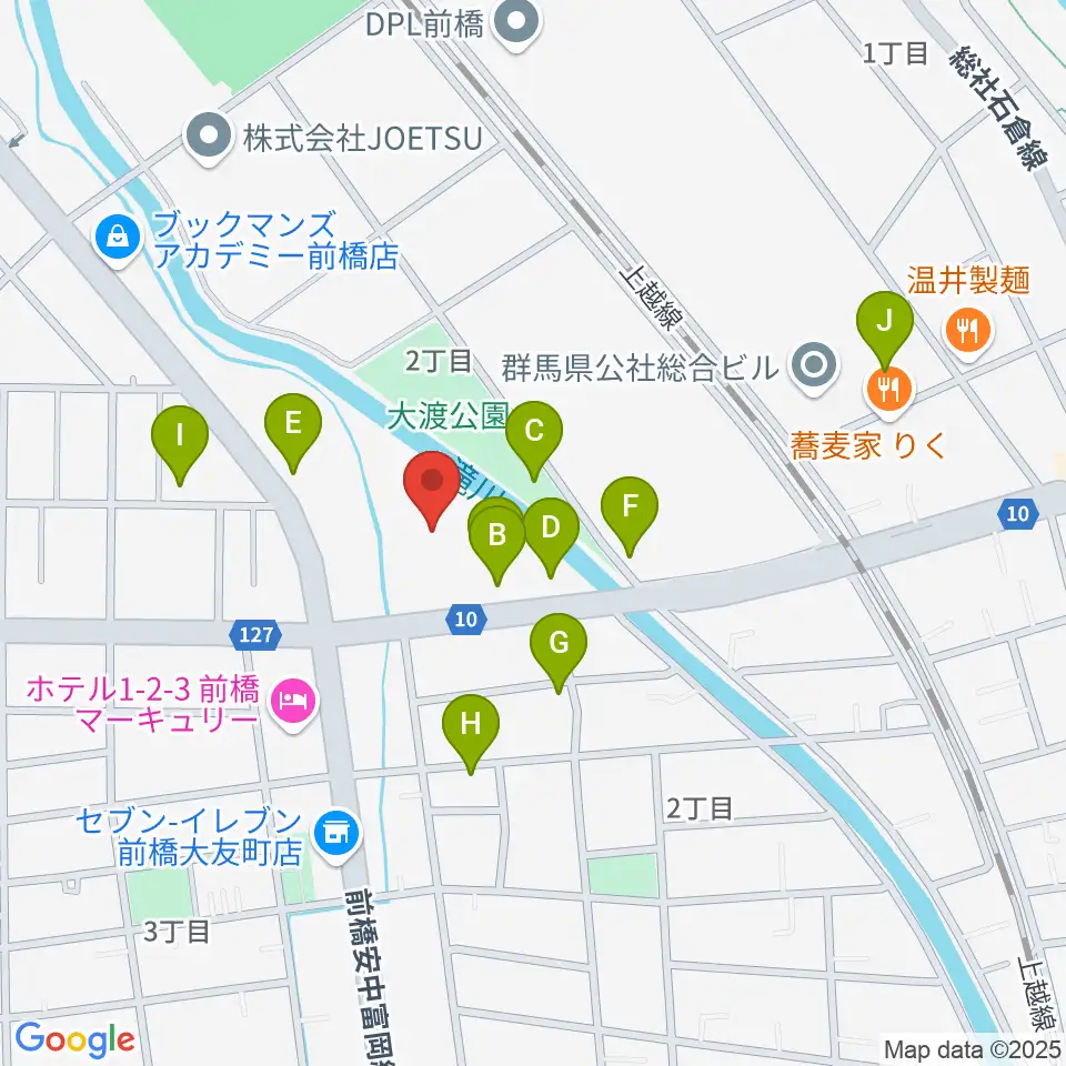 しんしん大渡温水プール・トレーニングセンター周辺の駐車場・コインパーキング一覧地図