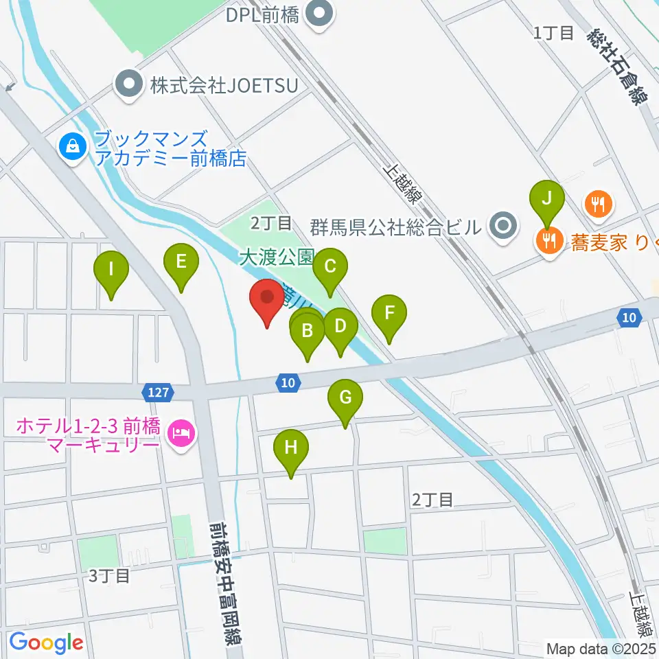 しんしん大渡温水プール・トレーニングセンター周辺の駐車場・コインパーキング一覧地図