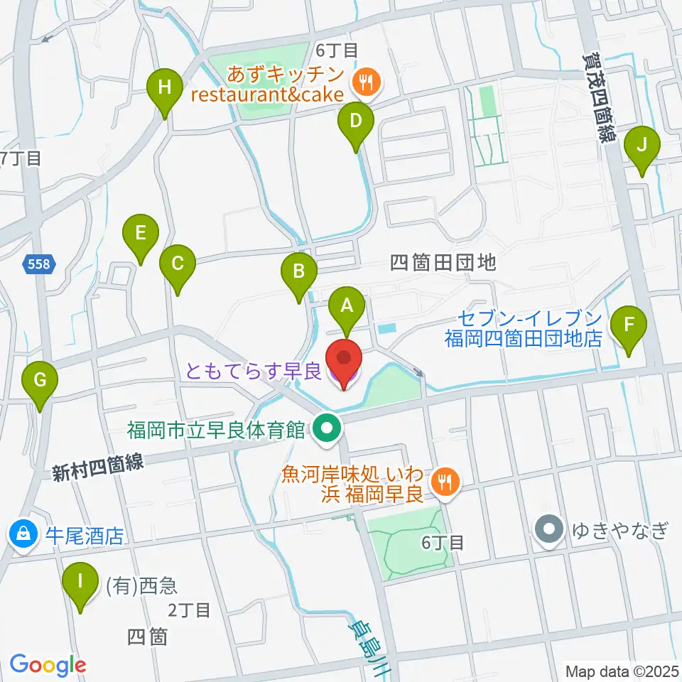 ともてらす早良周辺の駐車場・コインパーキング一覧地図