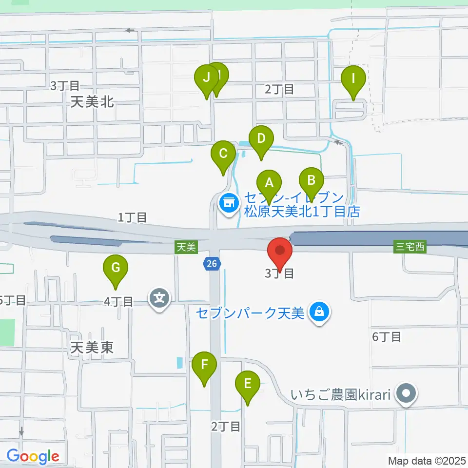 TOHOシネマズ セブンパーク天美周辺の駐車場・コインパーキング一覧地図