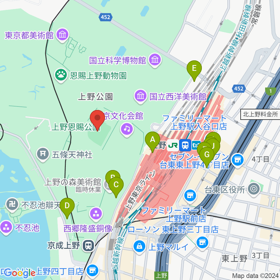 正岡子規記念球場周辺の駐車場・コインパーキング一覧地図