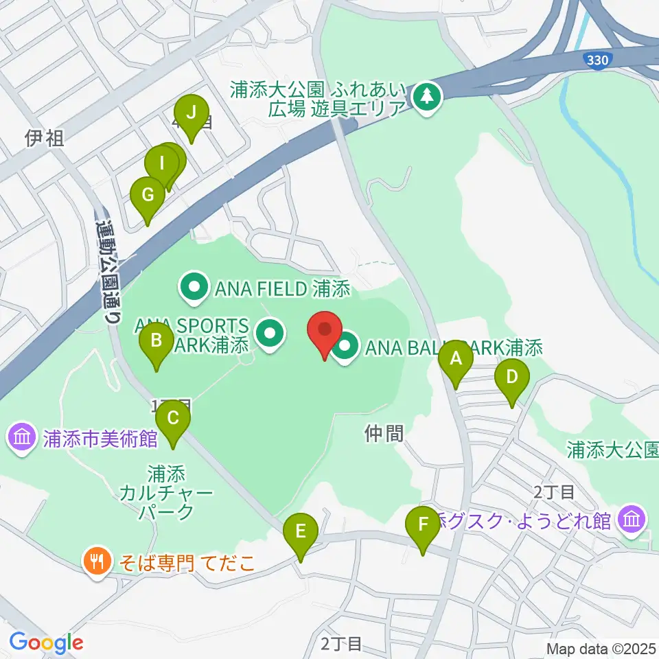 ANA BALL PARK浦添周辺の駐車場・コインパーキング一覧地図