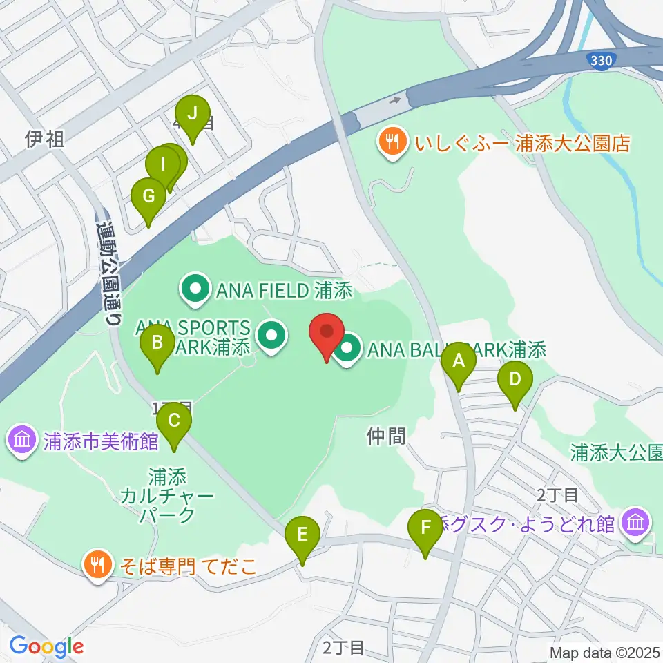 ANA BALL PARK浦添周辺の駐車場・コインパーキング一覧地図